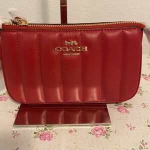 Coach X Jennifer Lopez Nolita 19 Red Quilted Women's Bag